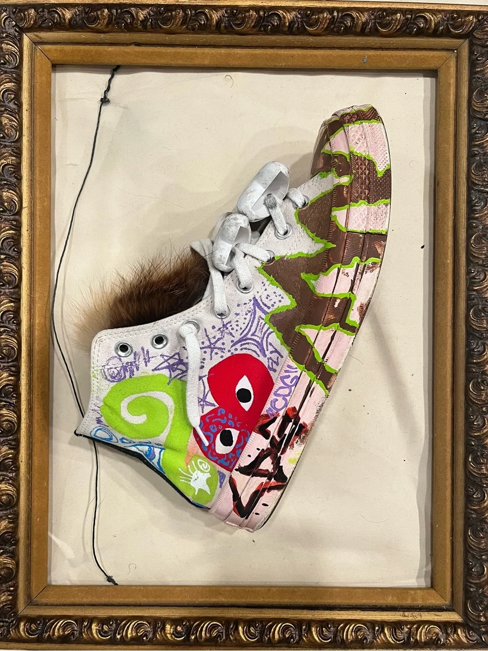 Custom “CDG” Converses